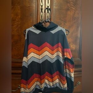 Women’s off the shoulder top.